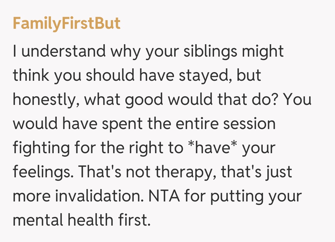 Comentariu de la FamilyFirstBut