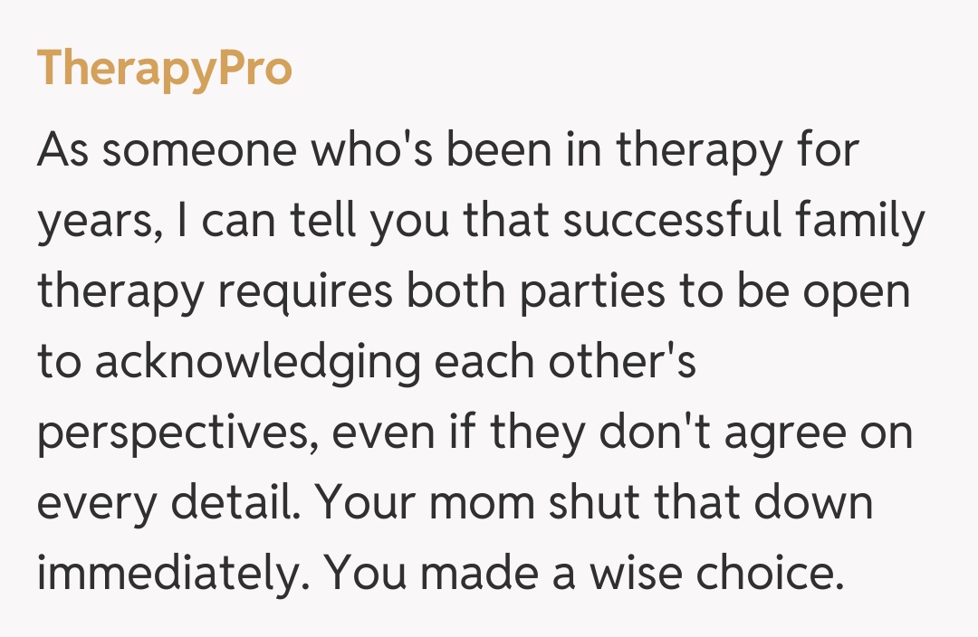 Comentariu de la TherapyPro