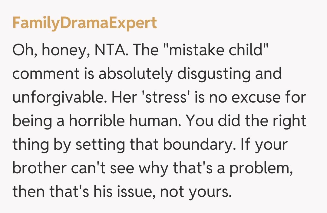 Comentariu de la FamilyDramaExpert