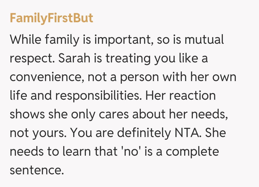 Comentariu de la FamilyFirstBut