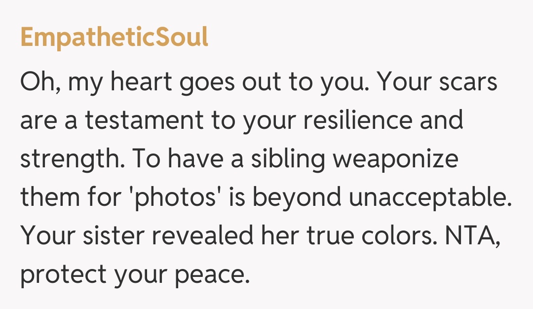 Comentariu de la EmpatheticSoul