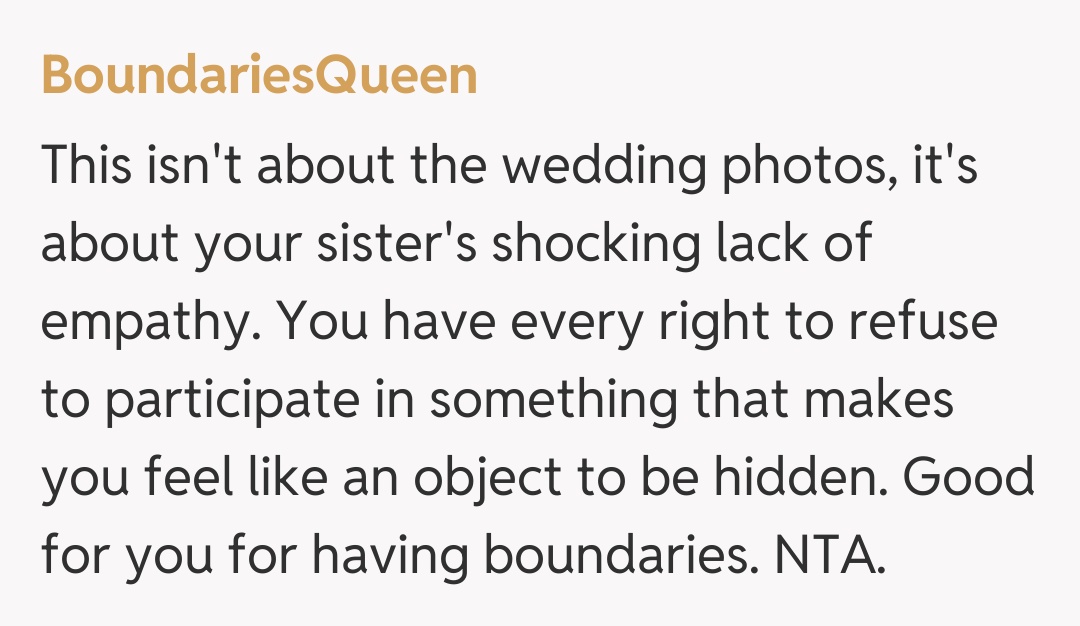 Comentariu de la BoundariesQueen