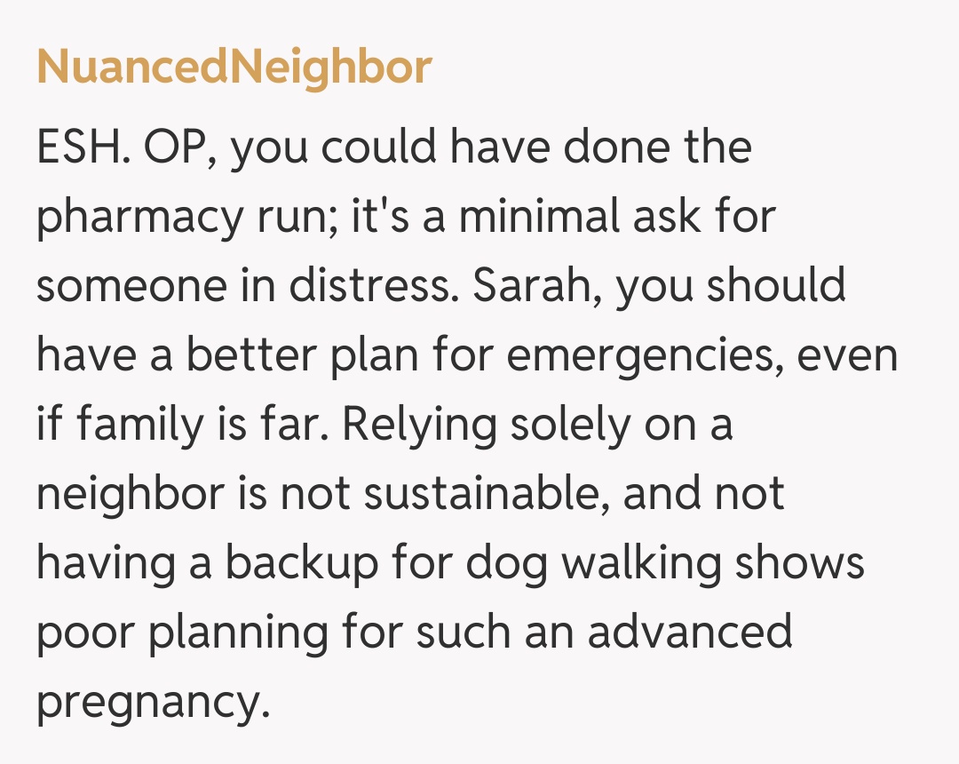 Comentariu de la NuancedNeighbor