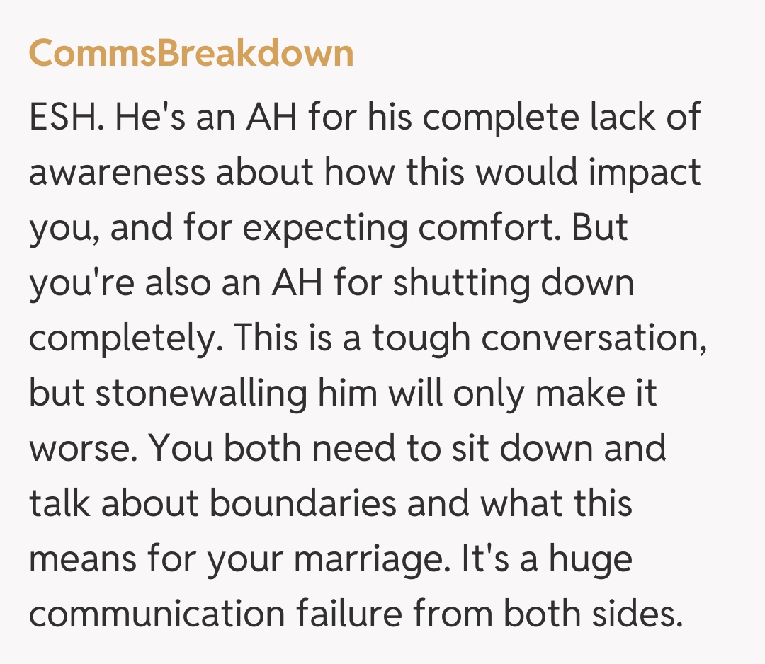 Comentariu de la CommsBreakdown