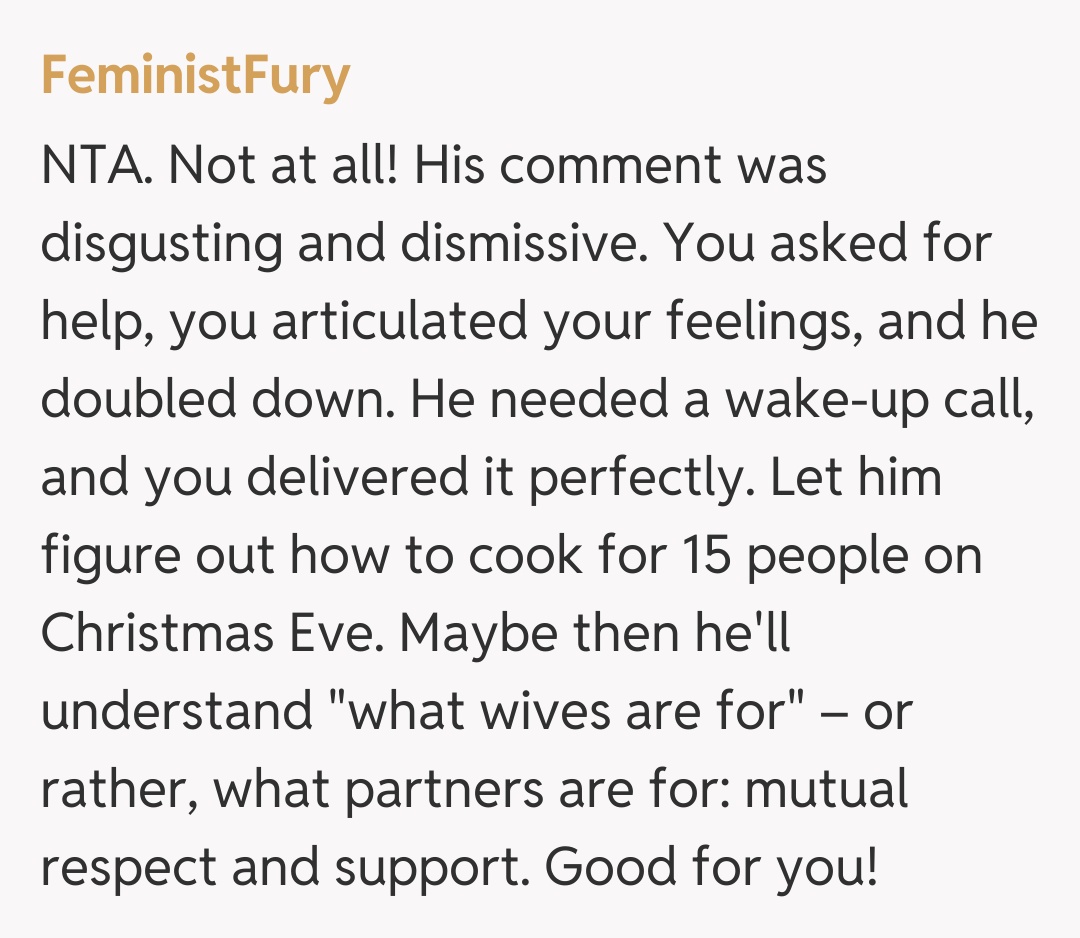 Comentariu de la FeministFury