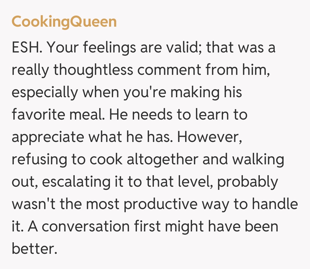 Comentariu de la CookingQueen