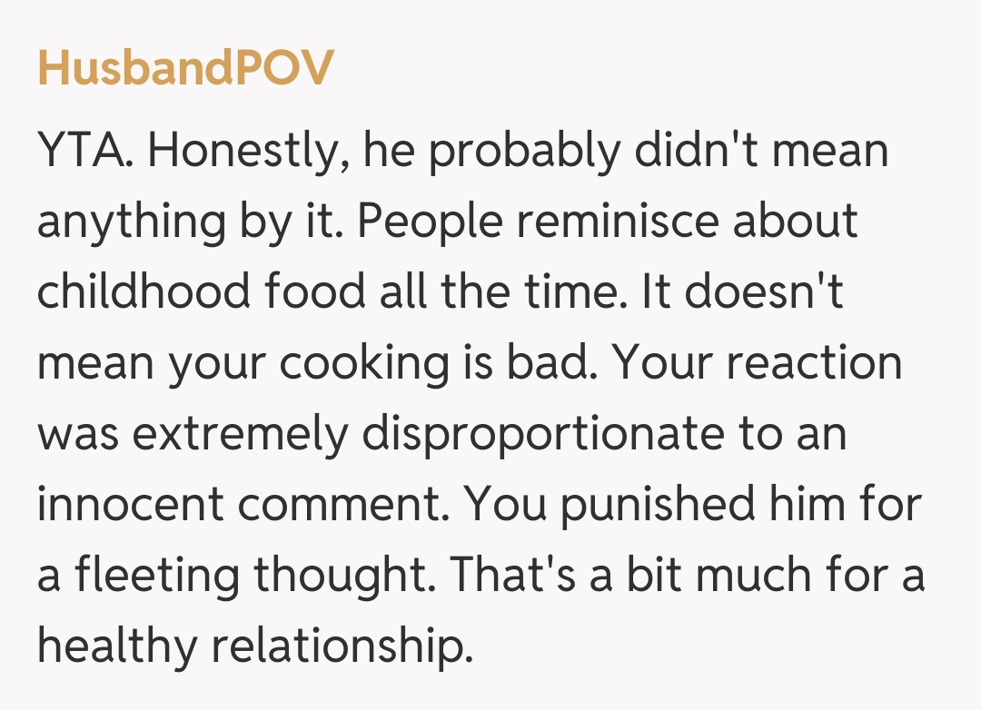 Comentariu de la HusbandPOV