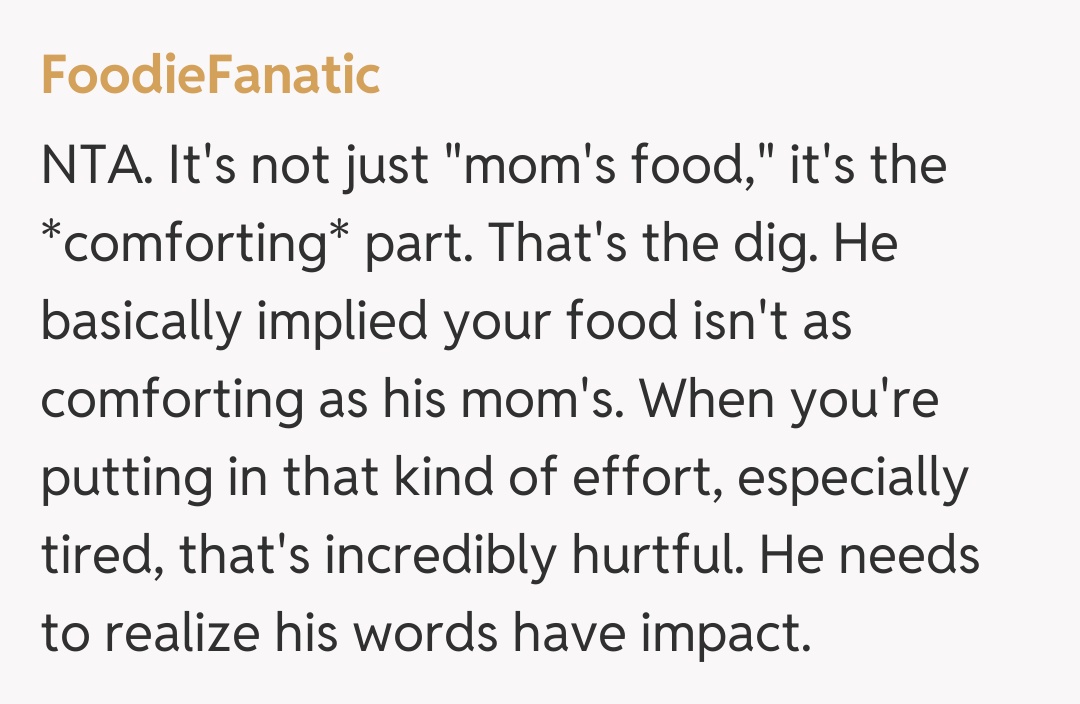 Comentariu de la FoodieFanatic