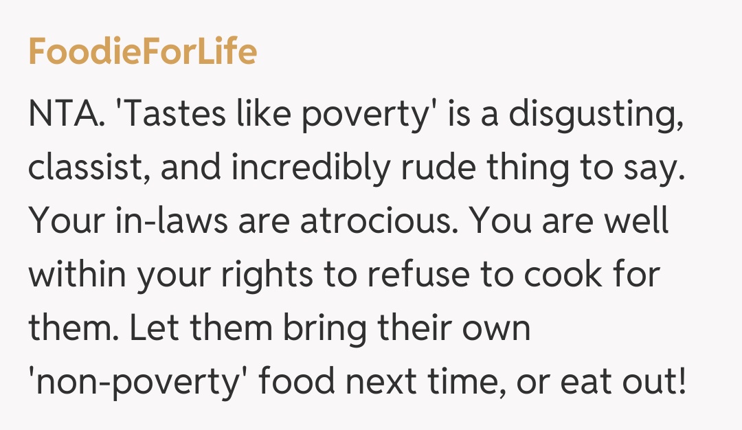 Comentariu de la FoodieForLife