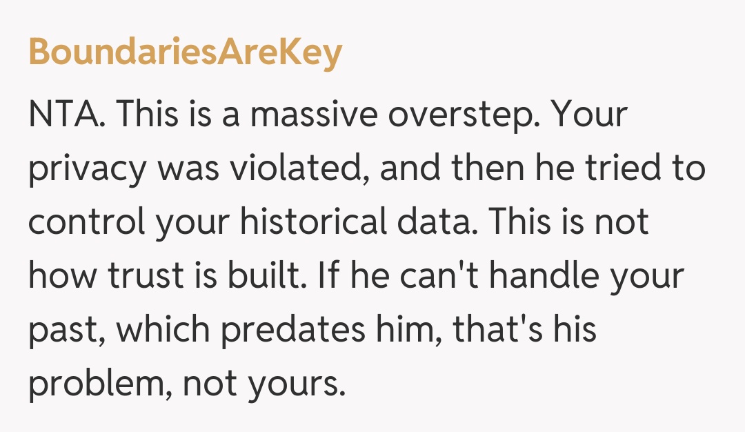 Comentariu de la BoundariesAreKey