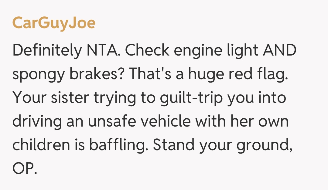 Comentariu de la CarGuyJoe