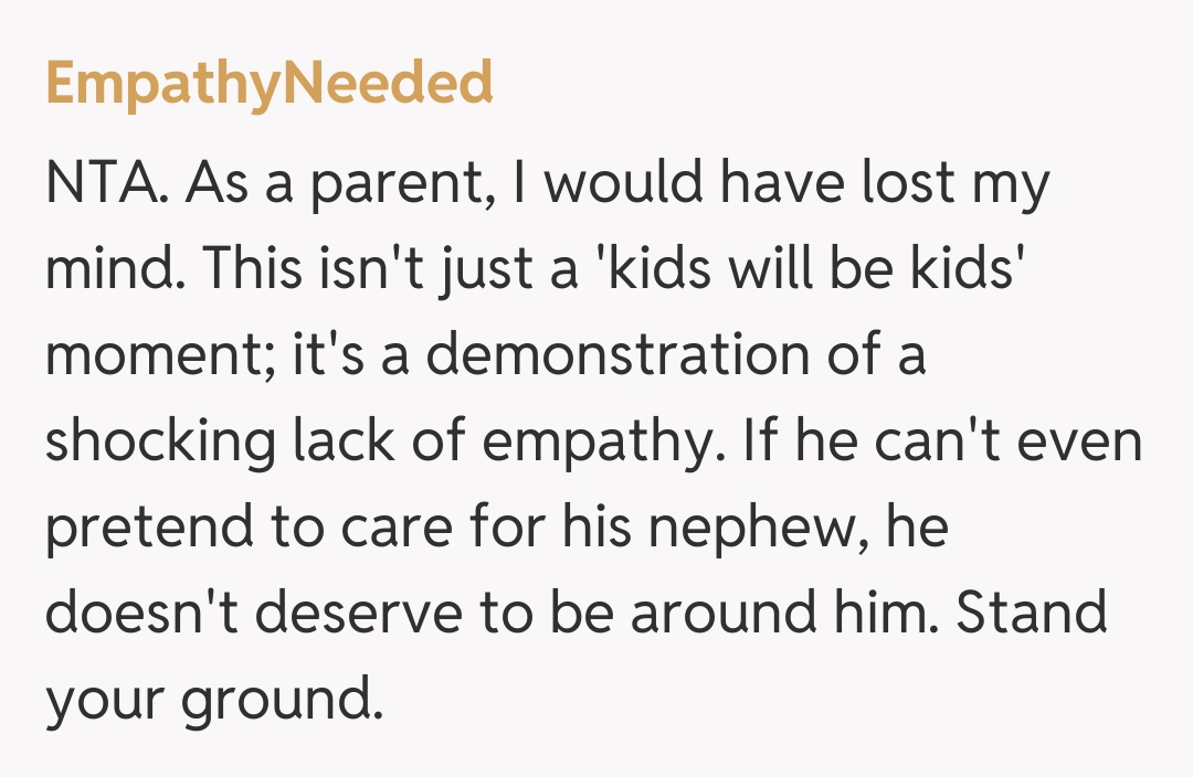 Comentariu de la EmpathyNeeded