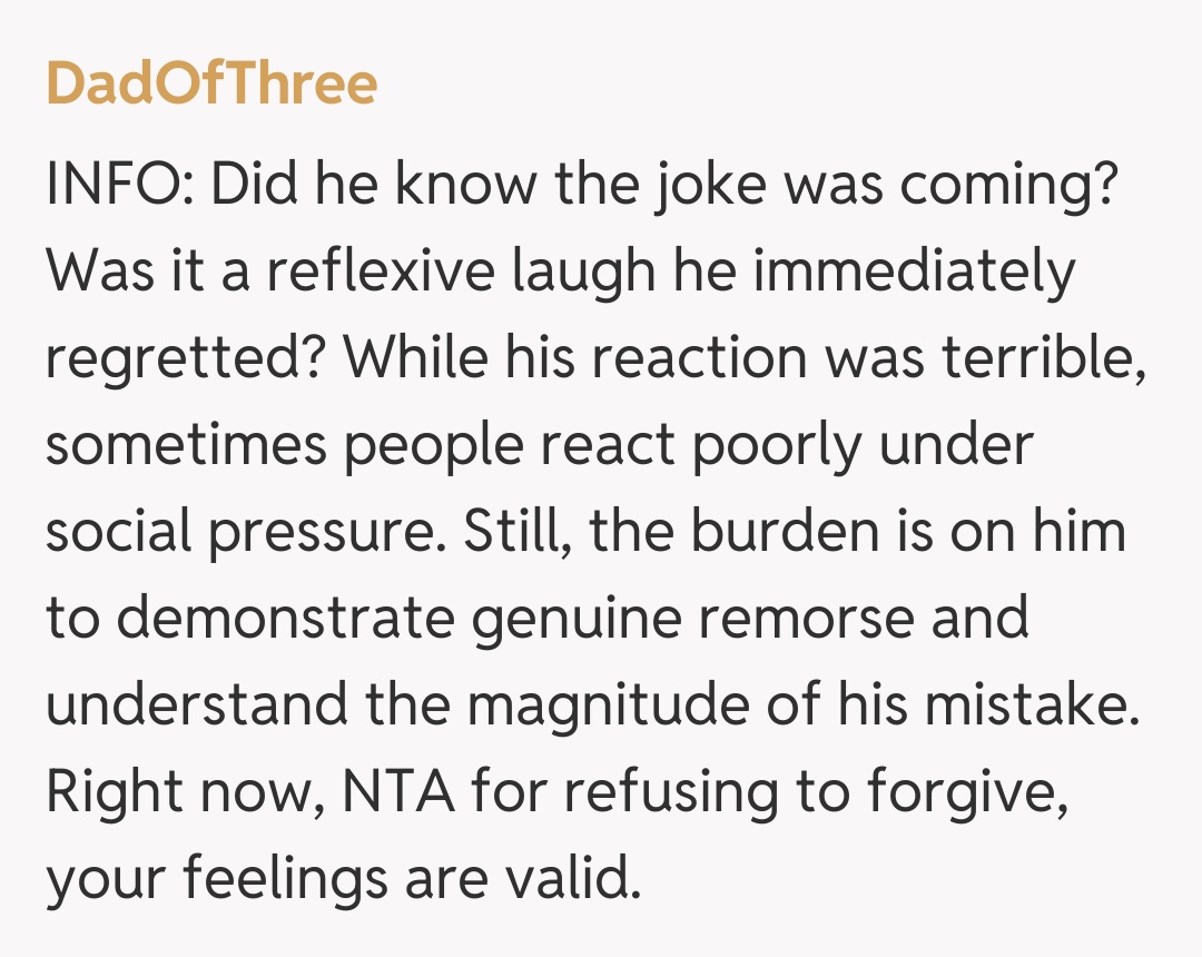 Comentariu de la DadOfThree