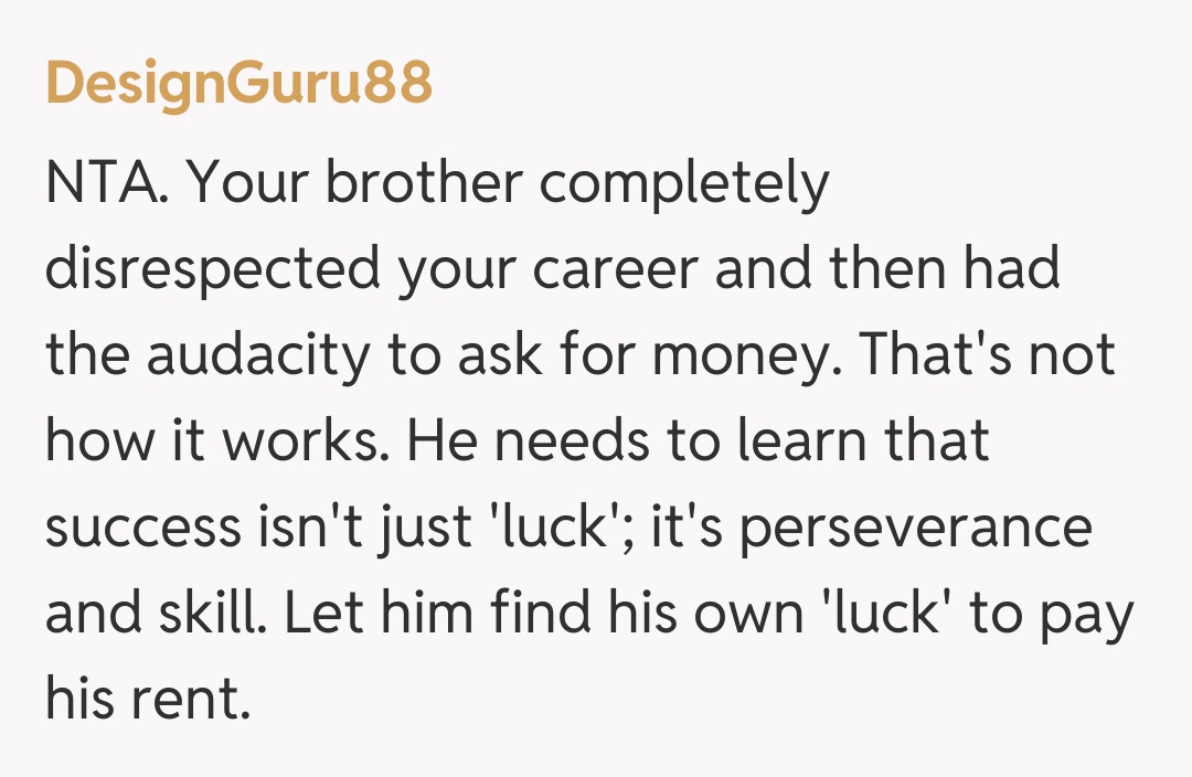 Comentariu de la DesignGuru88