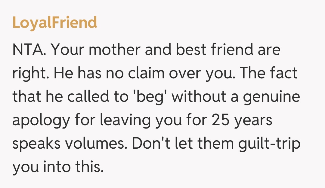 Comentariu de la LoyalFriend