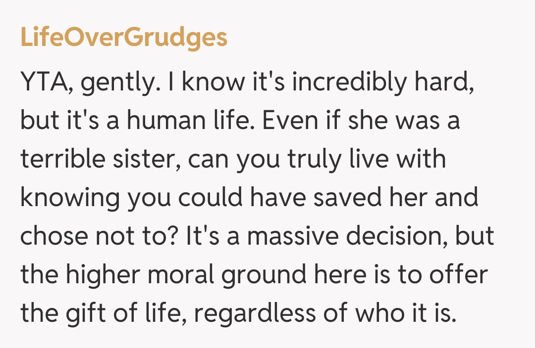 Comentariu de la LifeOverGrudges