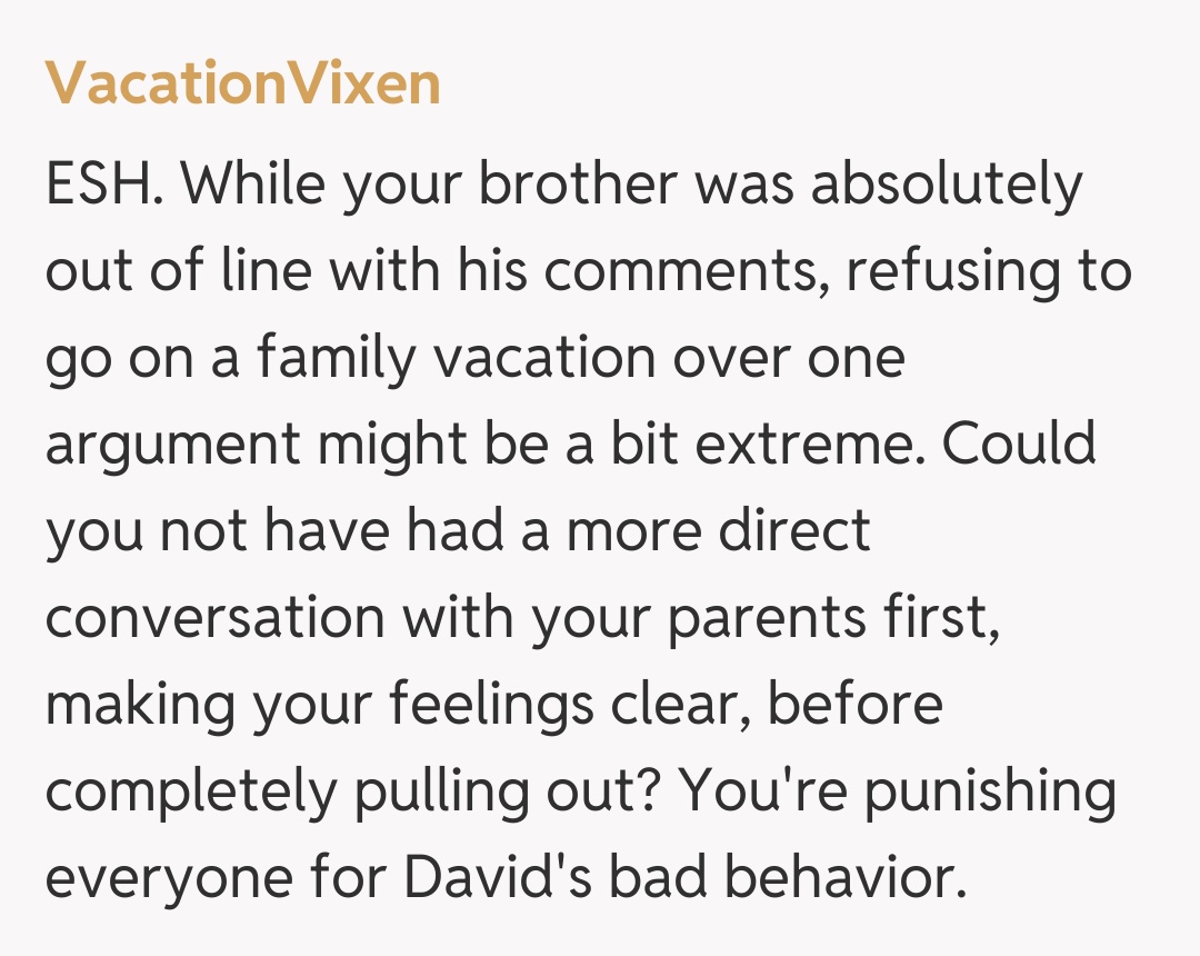 Comentariu de la VacationVixen