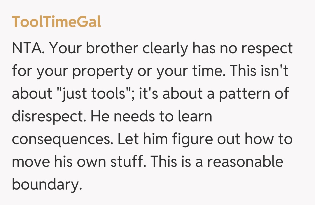 Comentariu de la ToolTimeGal