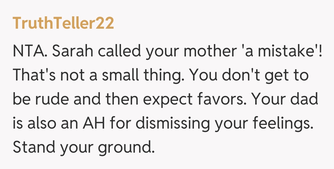 Comentariu de la TruthTeller22