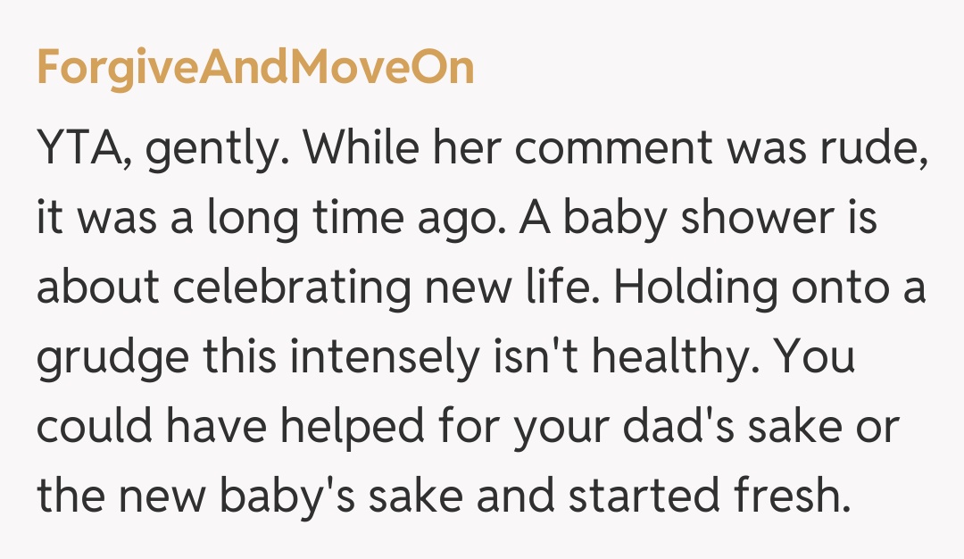 Comentariu de la ForgiveAndMoveOn