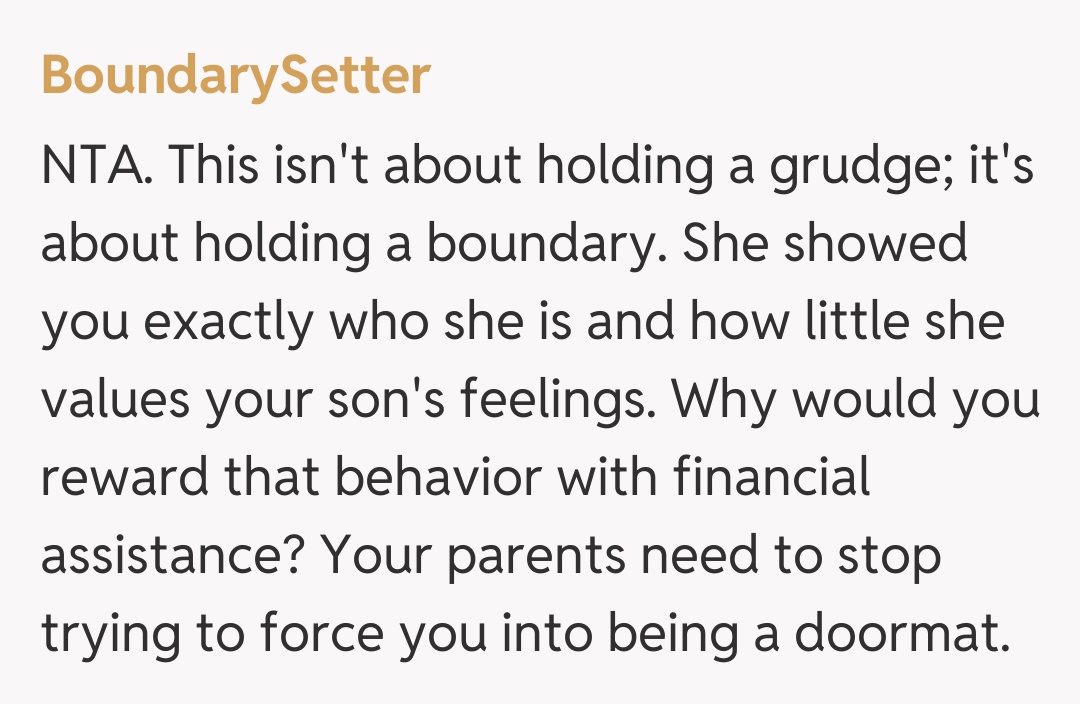 Comentariu de la BoundarySetter