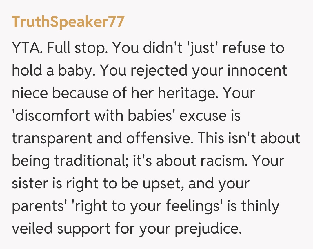 Comentariu de la TruthSpeaker77