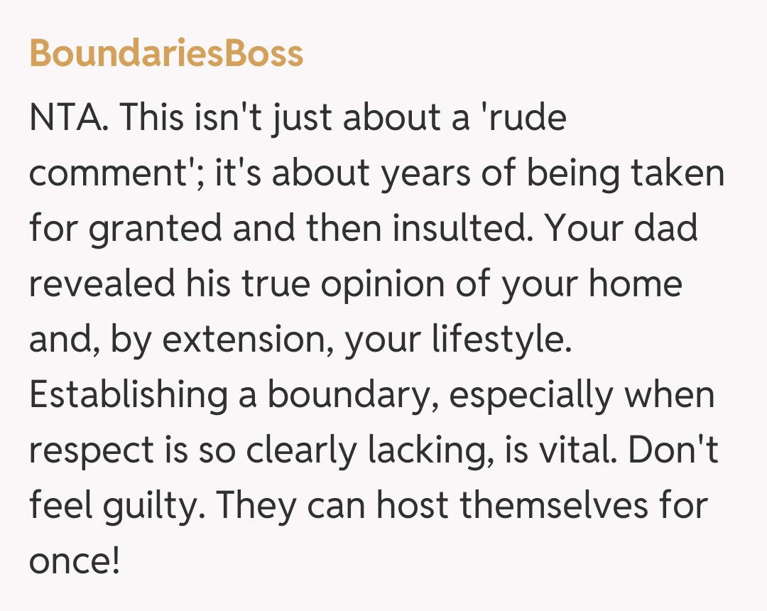 Comentariu de la BoundariesBoss