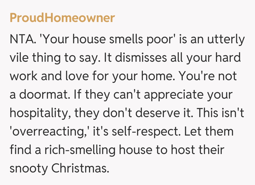 Comentariu de la ProudHomeowner