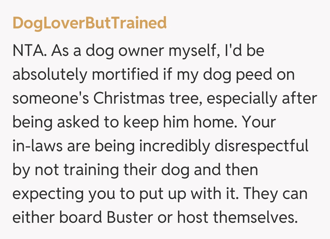 Comentariu de la DogLoverButTrained