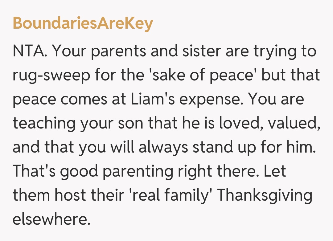 Comentariu de la BoundariesAreKey