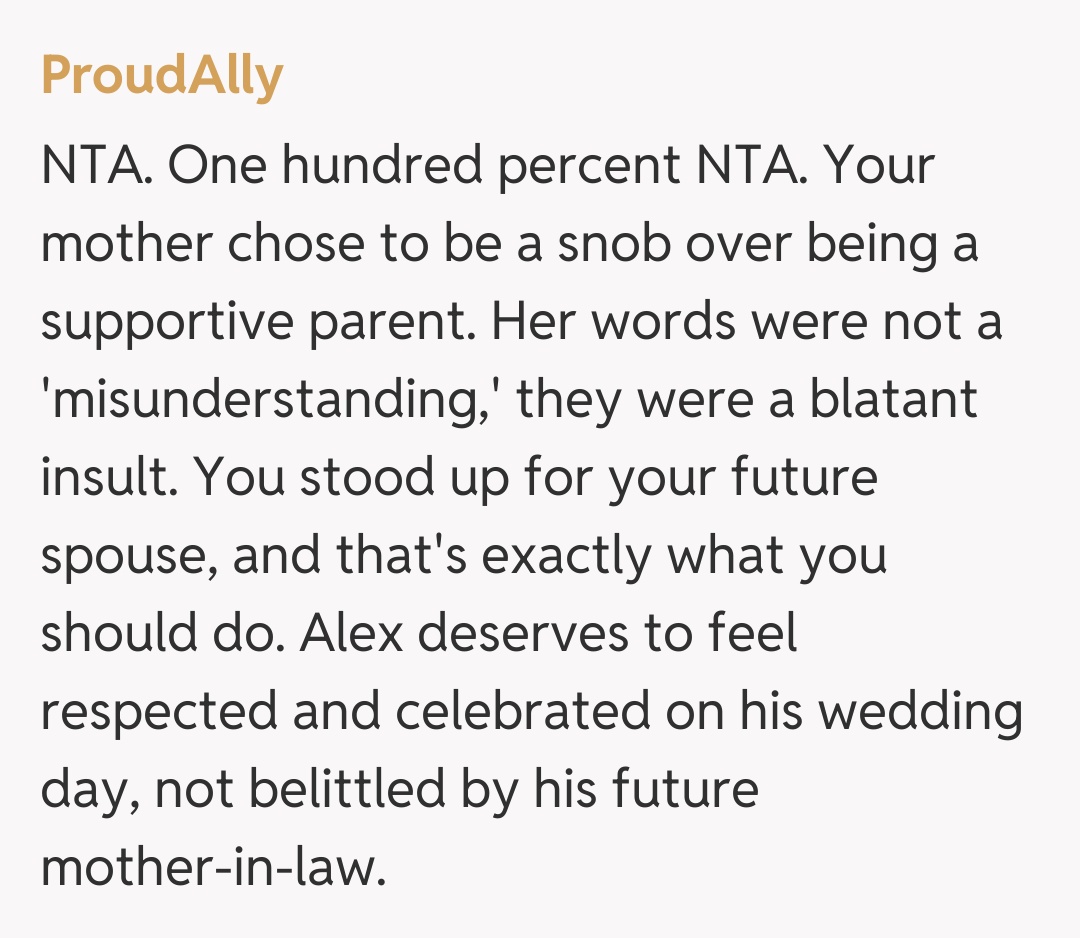 Comentariu de la ProudAlly