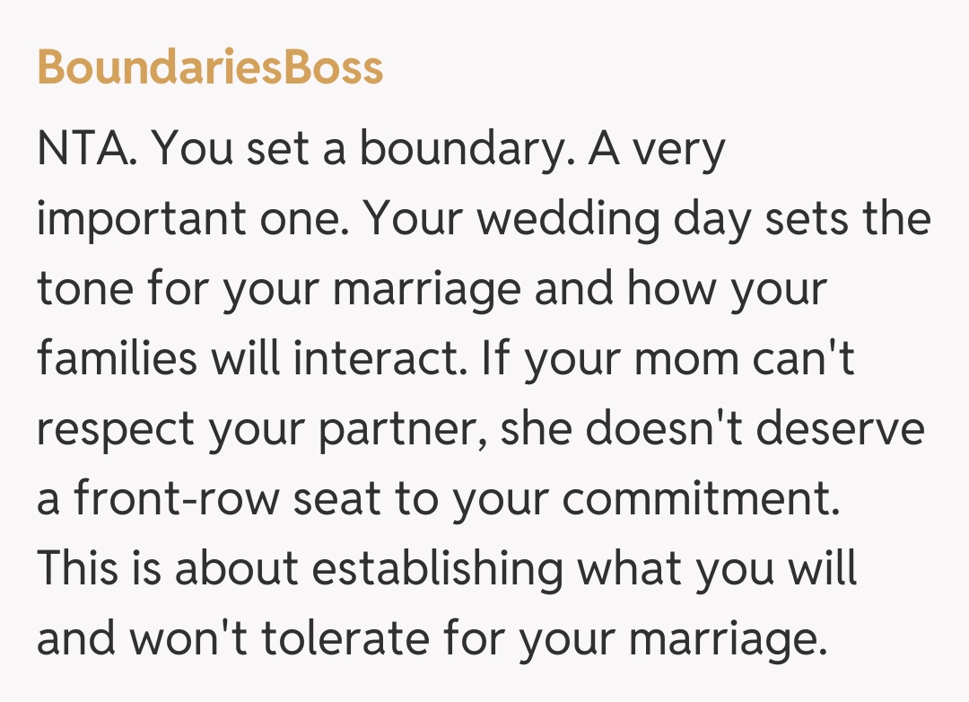 Comentariu de la BoundariesBoss