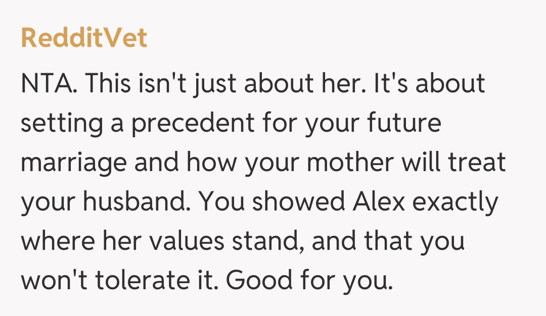 Comentariu de la RedditVet