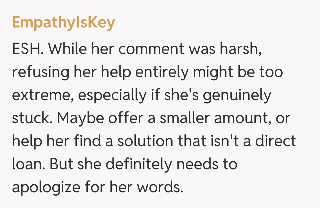 Comentariu de la EmpathyIsKey