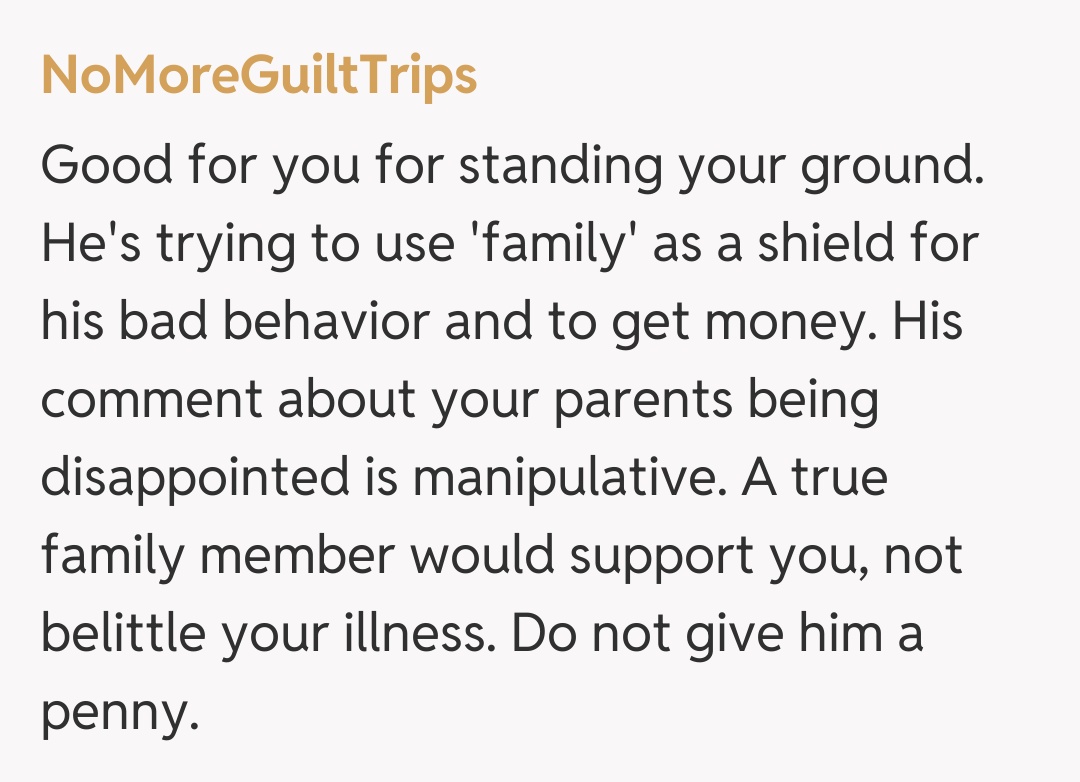 Comentariu de la NoMoreGuiltTrips