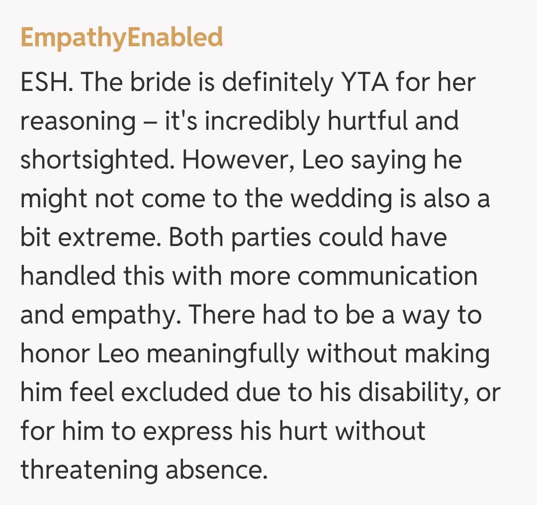 Comentariu de la EmpathyEnabled