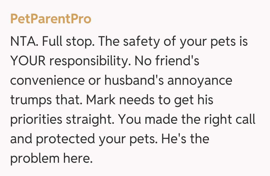 Comentariu de la PetParentPro