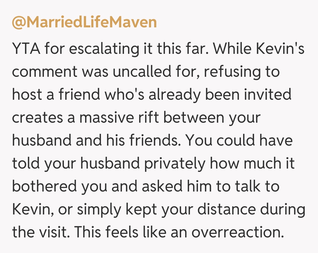 Comentariu de la @MarriedLifeMaven