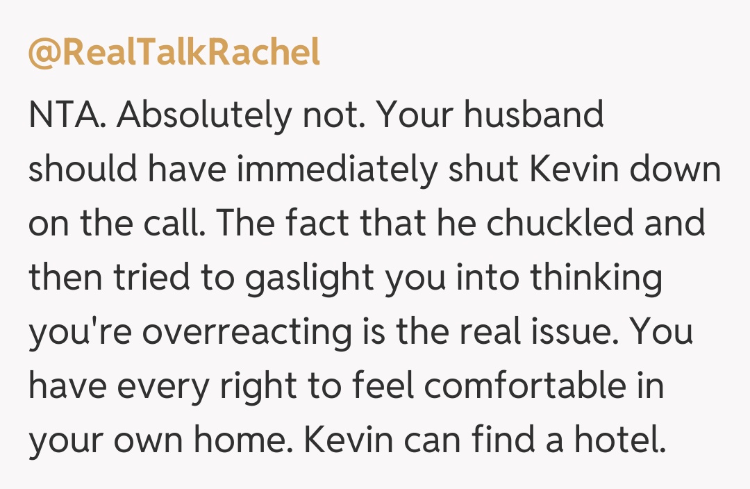 Comentariu de la @RealTalkRachel