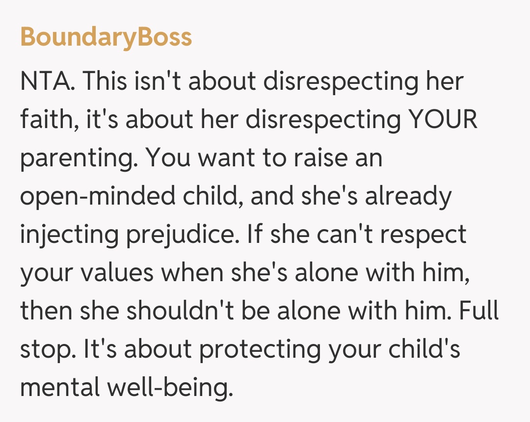 Comentariu de la BoundaryBoss