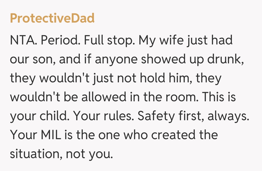 Comentariu de la ProtectiveDad