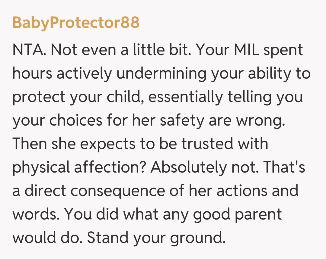 Comentariu de la BabyProtector88