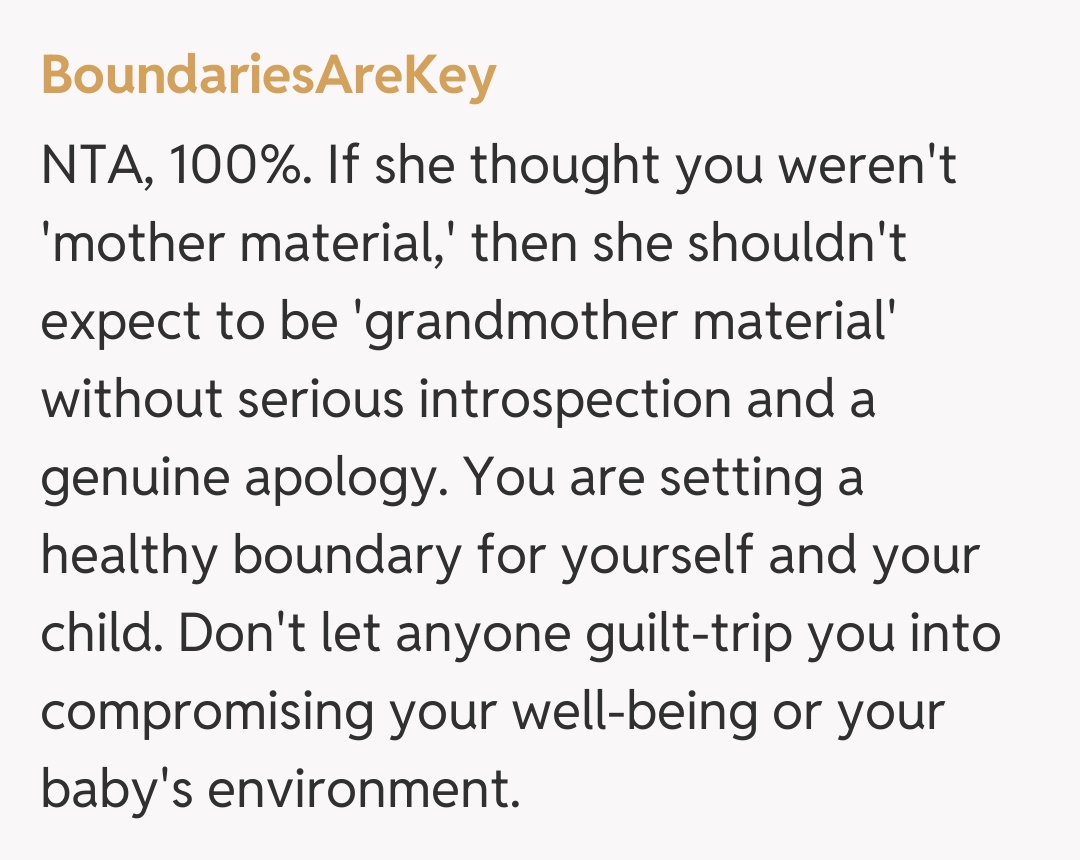 Comentariu de la BoundariesAreKey