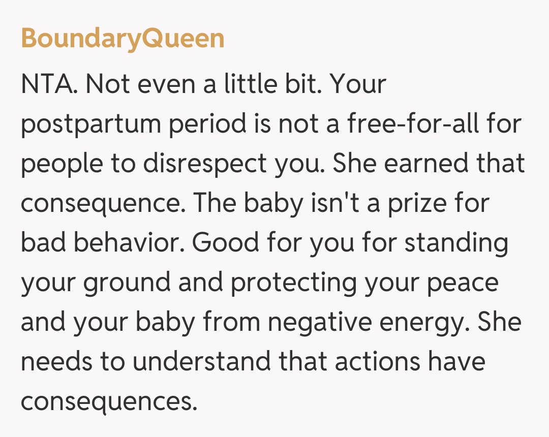 Comentariu de la BoundaryQueen