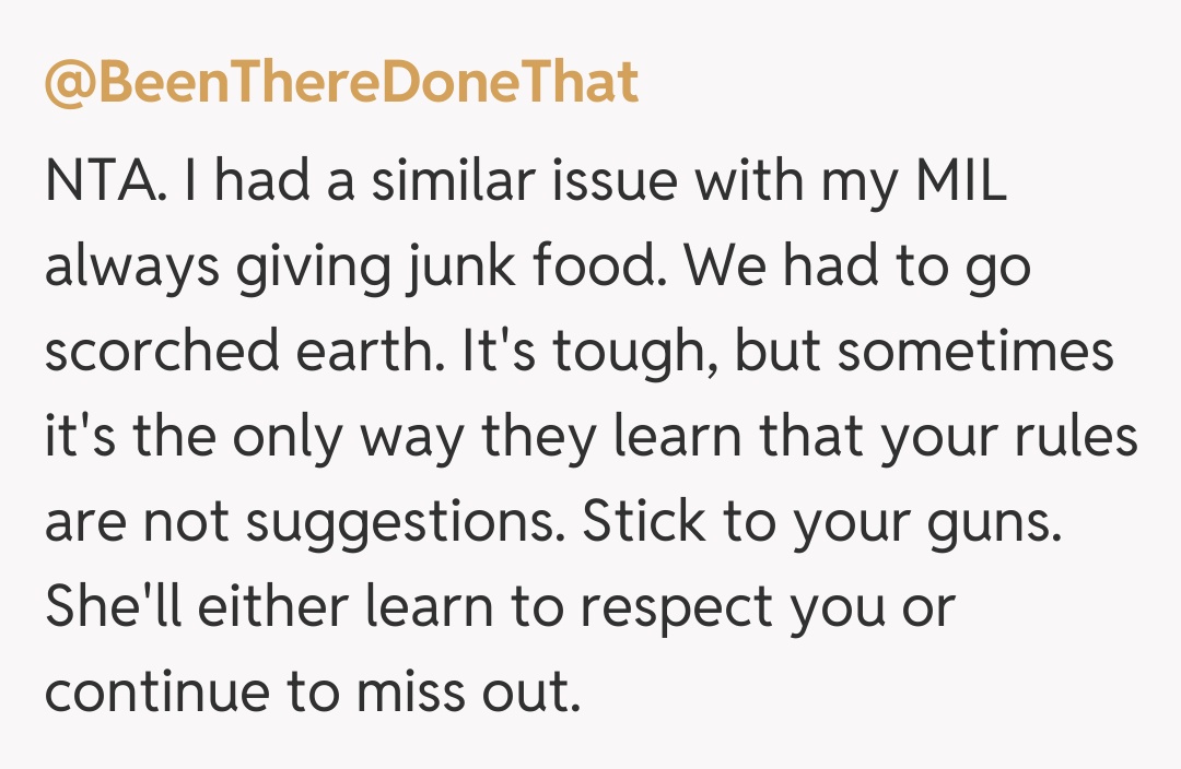 Comentariu de la @BeenThereDoneThat