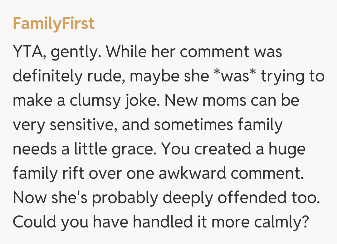 Comentariu de la FamilyFirst