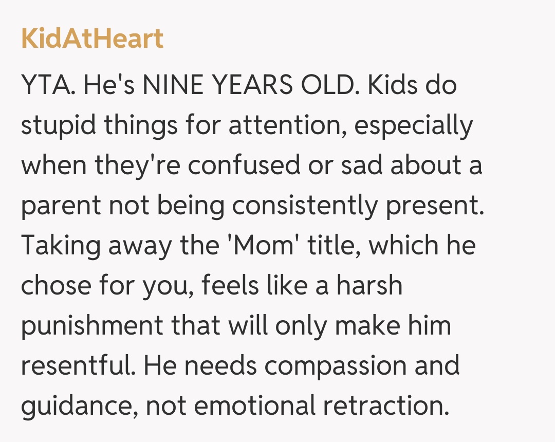 Comentariu de la KidAtHeart