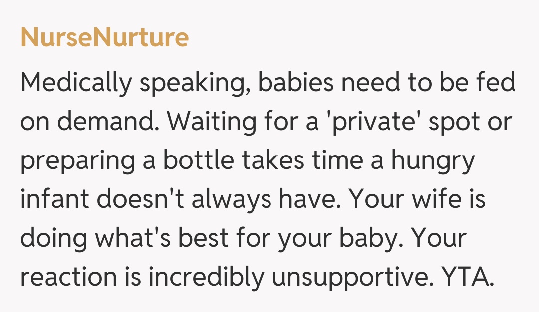 Comentariu de la NurseNurture