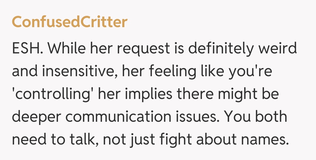 Comentariu de la ConfusedCritter