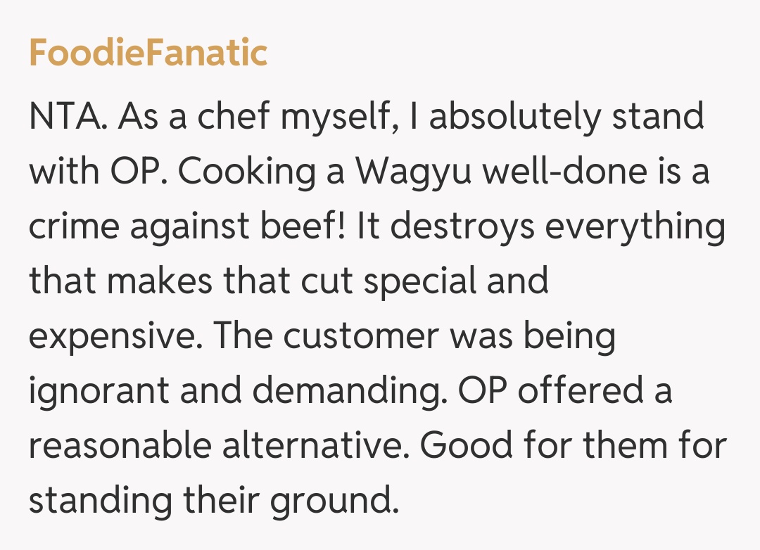 Comentariu de la FoodieFanatic